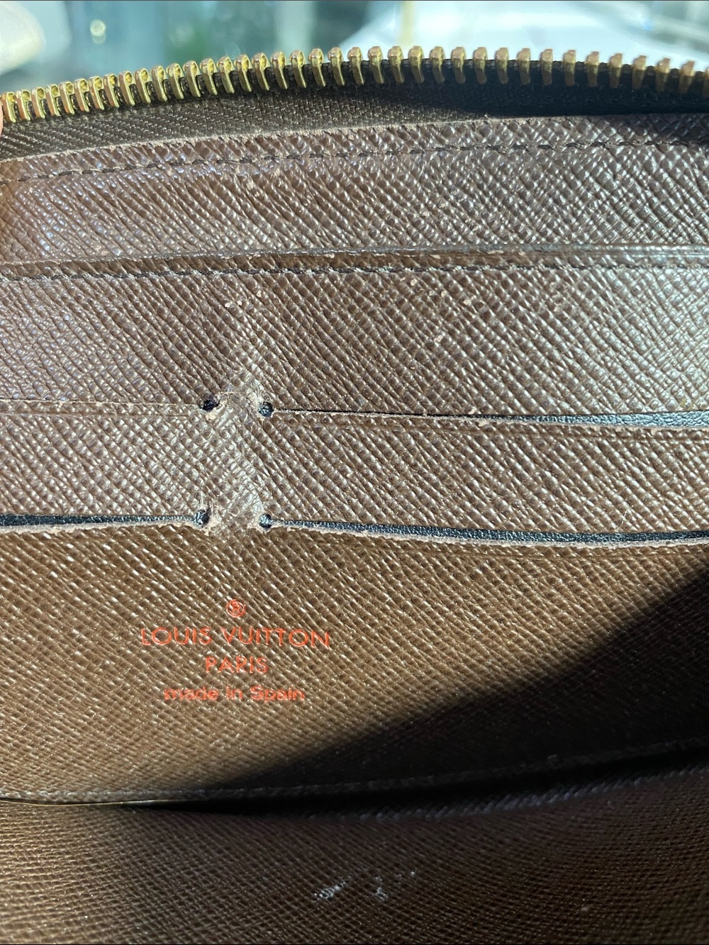 Authentic Rare Louis Vuitton Damier Zippy Wallet - Picture 6 of 16